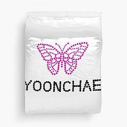 Yoonchae Butterfly Duvet Cover