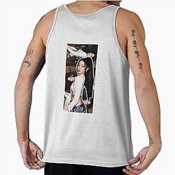 Design of singer Yoonchae from group Katzeye Tank Top