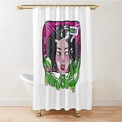 KATSEYE Gnarly Shower Curtain