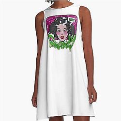 KATSEYE Yoonchae A-Line Dress
