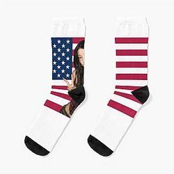 Katseye American Flag Socks