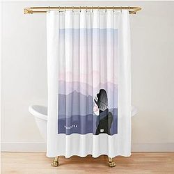 Healing with BTS Shower Curtain