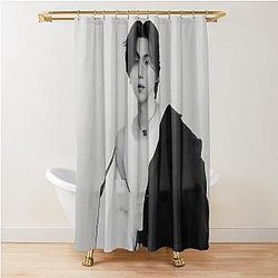 Min Yoongi BTS Suga Agust D Shower Curtain