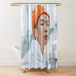 Yoongi Shower Curtain