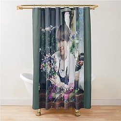 BTS - Min Yoongi Shower Curtain