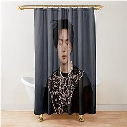 Min Yoongi Suga BTS August D Shower Curtain
