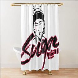 Suga Min Yoongi Agust D Shower Curtain