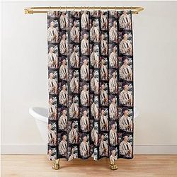 BTS Suga Min Yoongi Korean K-pop Shower Curtain