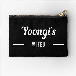 Yoongi Zipper Pouch