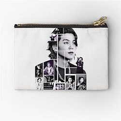 Min Yoongi Suga of BTS Collage Zipper Pouch