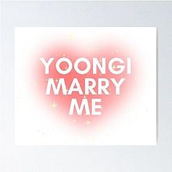 BTS Suga Meme Poster