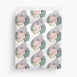 Boo for Yoongi Duvet Cover