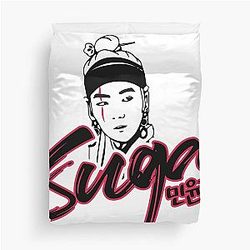 Suga Yoongi BTS Duvet Cover