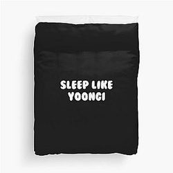 BTS Suga Min Yoongi Agust D Duvet Cover