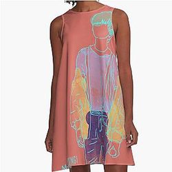 Min Yoongi LA A-Line Dress