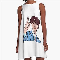 BTS Youngi Finger A Line Dress