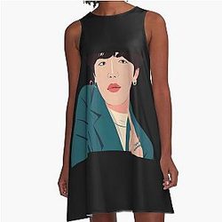 BTS Yoongi A-Line Dress