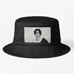 Min Yoongi BTS Suga Agust D Monochrome Bucket Hat