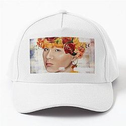 Min Yoongi Digital Art Baseball Cap