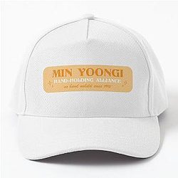 Min Yoongi Hand Alliance Suga BTS Baseball Cap