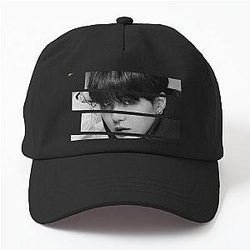 Min Yoongi BTS Korean Kpop Monochrome Design Dad Hat