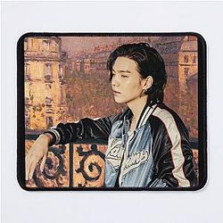 Suga in Paris Mouse Pad