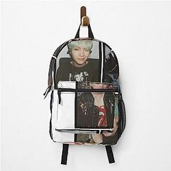 Mint Hair Yoongi On Film Backpack