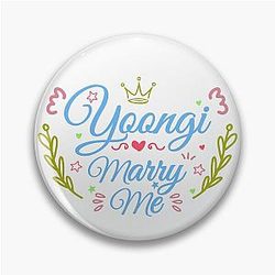 Suga BTS Yoongi Pin
