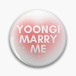 BTS Suga Meme Pin