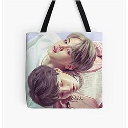Yoonmin BST Jimin Yoongi All Over Print Tote Bag