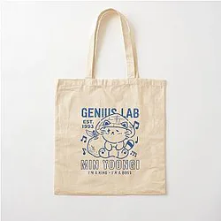 Genius Lab Min Yoongi Cotton Tote Bag
