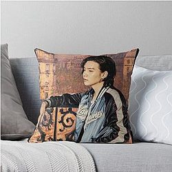 BTS in Paris Throw Pillow