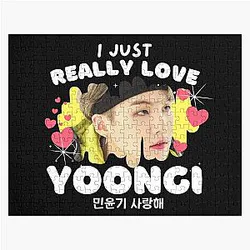 BTS ARMY Min Yoongi Kawaii Jigsaw Puzzle