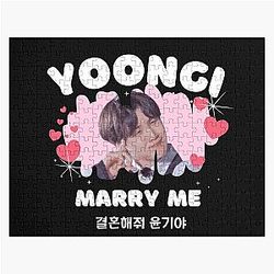 Min Yoongi BTS Jigsaw Puzzle