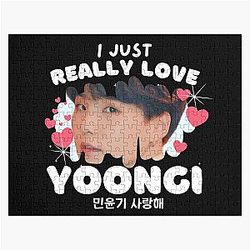 BTS ARMY Min Yoongi Bias Look Jigsaw Puzzle