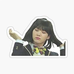 Pretty Min Yoongi Sticker