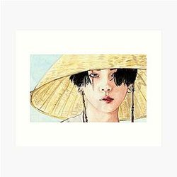 Daechwita Yoongi Artg Print