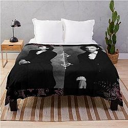 BTS Suga Yoongi Victorian Instagram Throw Blanket