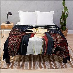 Min Yoongi Star Throw Blanket
