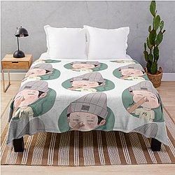 Boo for Yoongi Throw Blanket