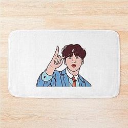 BTS Yoongi Finger Bath Mat