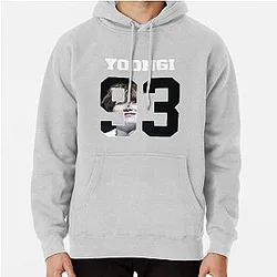 BTS Bangtan Boys Min Yoongi Agust D Suga Number 93 K-Pop Jersey Pullover Hoodie