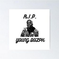 RIP Young Dolph Poster