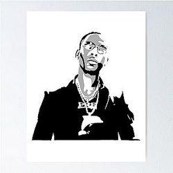 Young Dolph Rap Poster