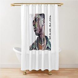 R.I.P  Young Dolph Shower Curtain