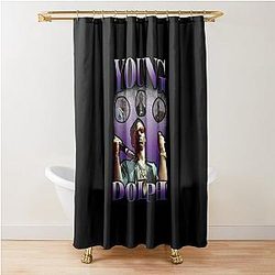 Young Dolph Purple Vintage Shower Curtain