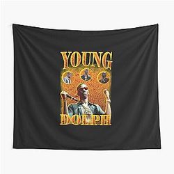 Young Dolph Fire Bootleg Tapestry