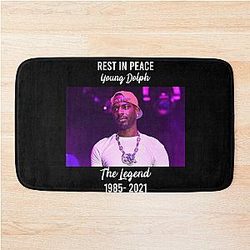 Rest in Peace Young Dolph Bath Mat
