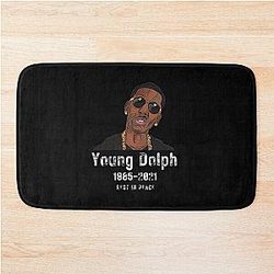 Young Dolph Bathmat