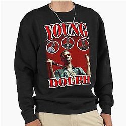Young Dolph Red Bootleg Vintage Sweatshirt
